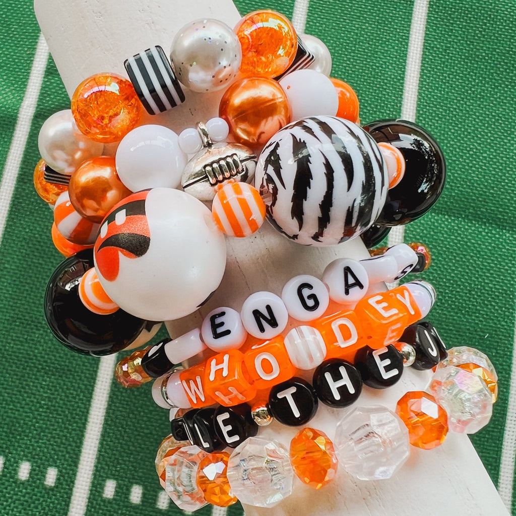 Bracelet Stacks - Football Fanatic Bracelet Set 