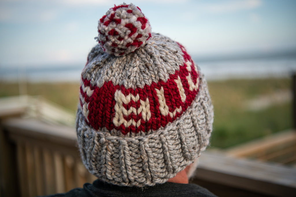 Ohio State Chunky Knit Folded Brim Beanie
