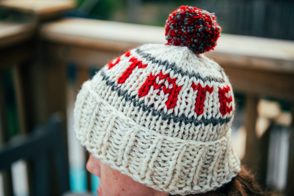 Ohio State Ready To Ship HAT - Wool Chunky Brim - Youth Size