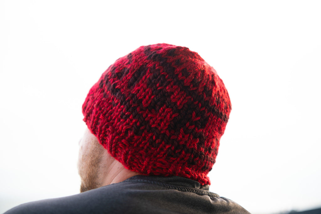 Ohio State Hand Knit Hat