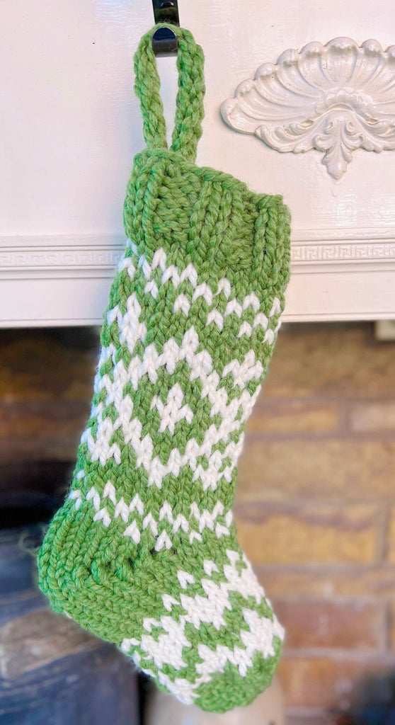 Hand Knit Family Heirloom Christmas Stockings