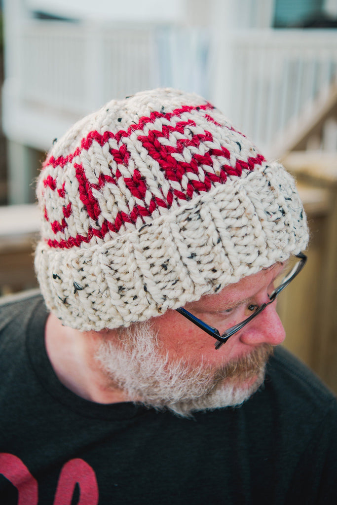 Ohio State Buckeyes Chunky Knit Folded Brim - Winter Hat