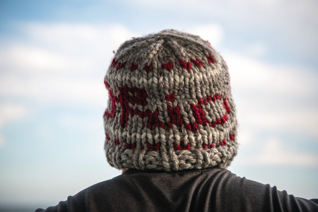 Ohio State - Chunky Knitted Beanie - Winter Wool 