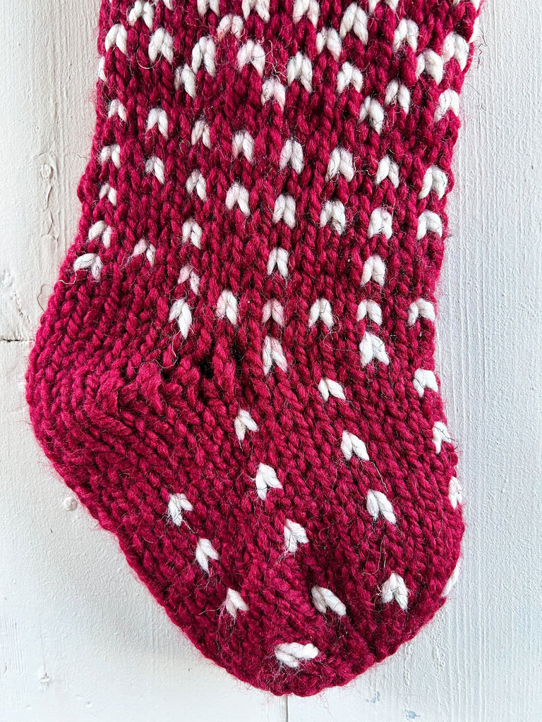 Ready To Ship Stockings - Small Heirloom Stocking 