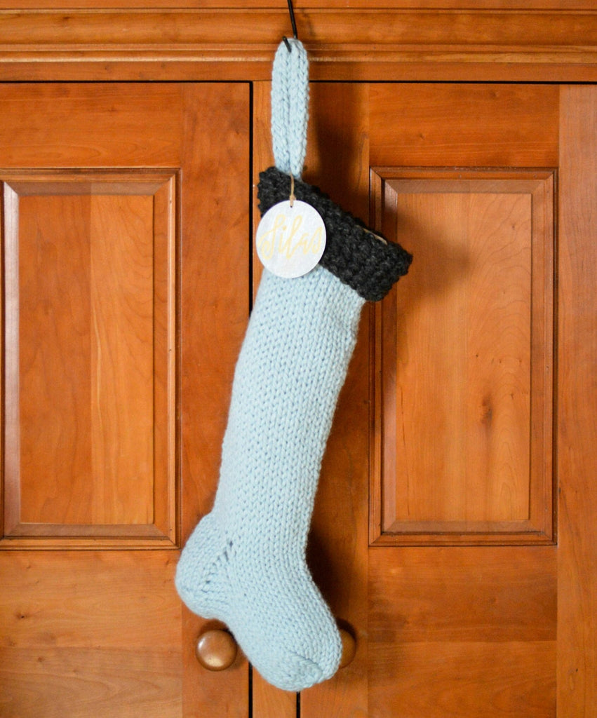 Handmade Chunky Knit Christmas Stocking